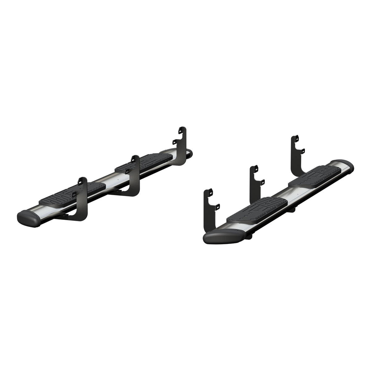 LUVERNE Regal 7 Stainless 88" Side Steps, 2022-2025 Ford F-150 Lightning