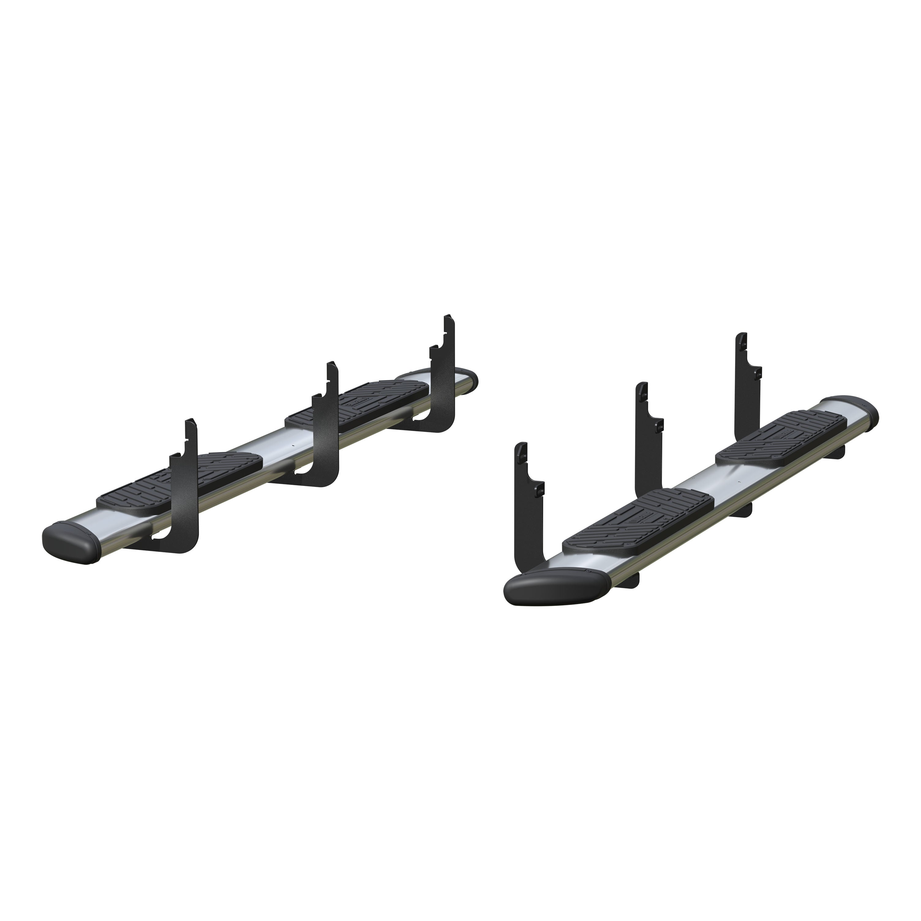 LUVERNE Regal 7 Polished Stainless 88" Oval Side Steps, 2020-2026 Ford F-250/F-350/F-450 Super Duty