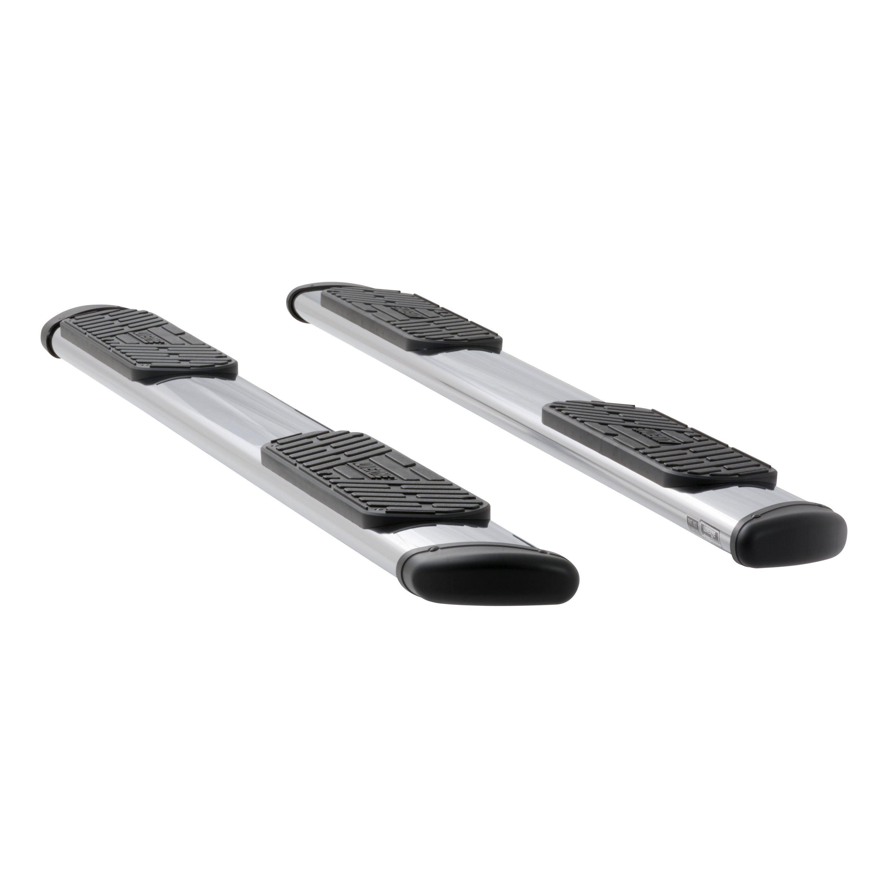 LUVERNE Regal 7 Polished Stainless 93" Oval W2W Steps, 2019-2026 Ram 2500/3500
