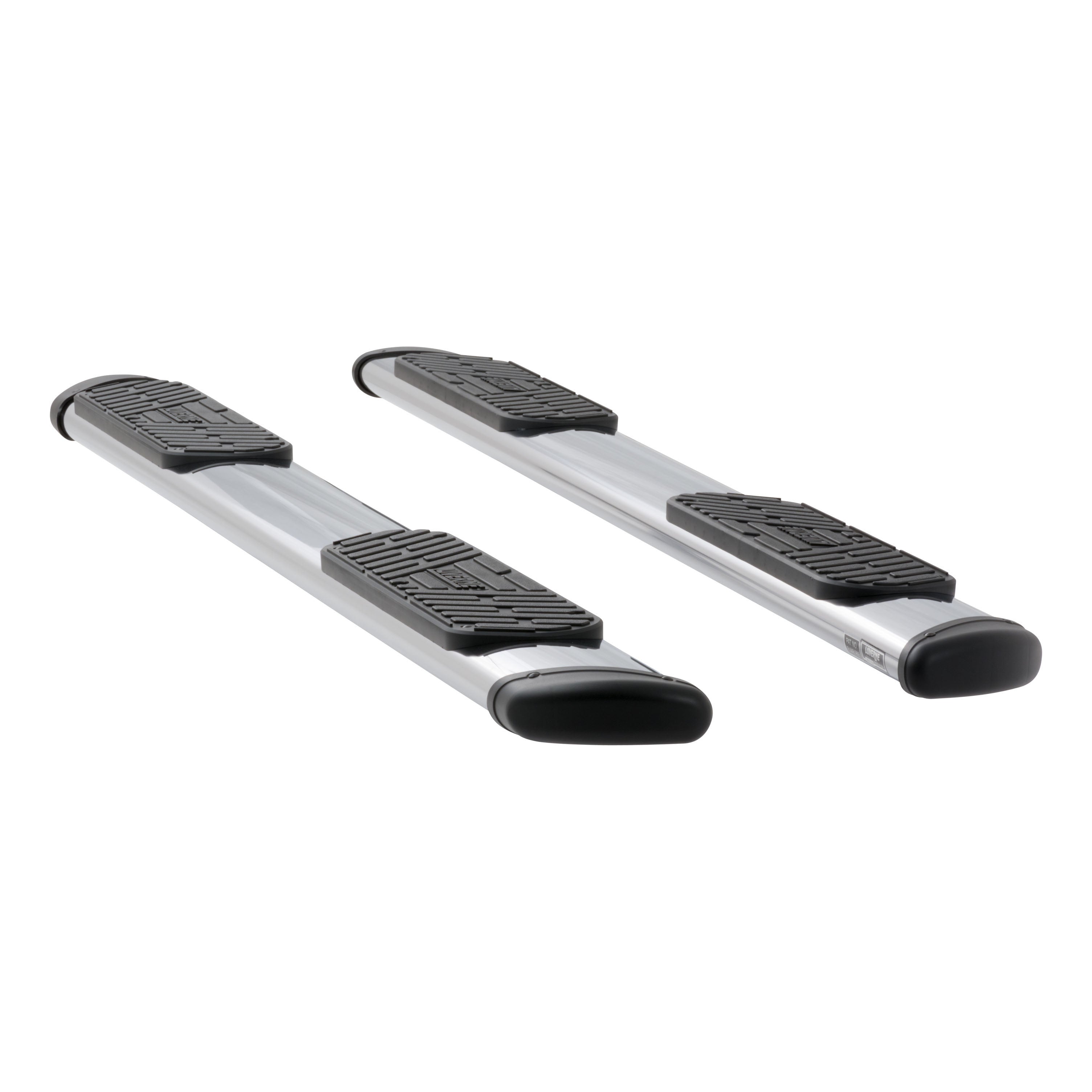 LUVERNE Regal 7 Polished Stainless 93" Oval W2W Steps, 2015-2026 Ford F-150