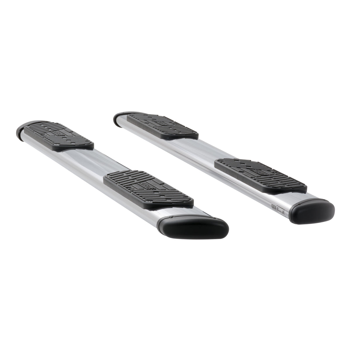 LUVERNE Regal 7 Polished Stainless 93" Oval W2W Steps, 2015-2026 Ford F-150
