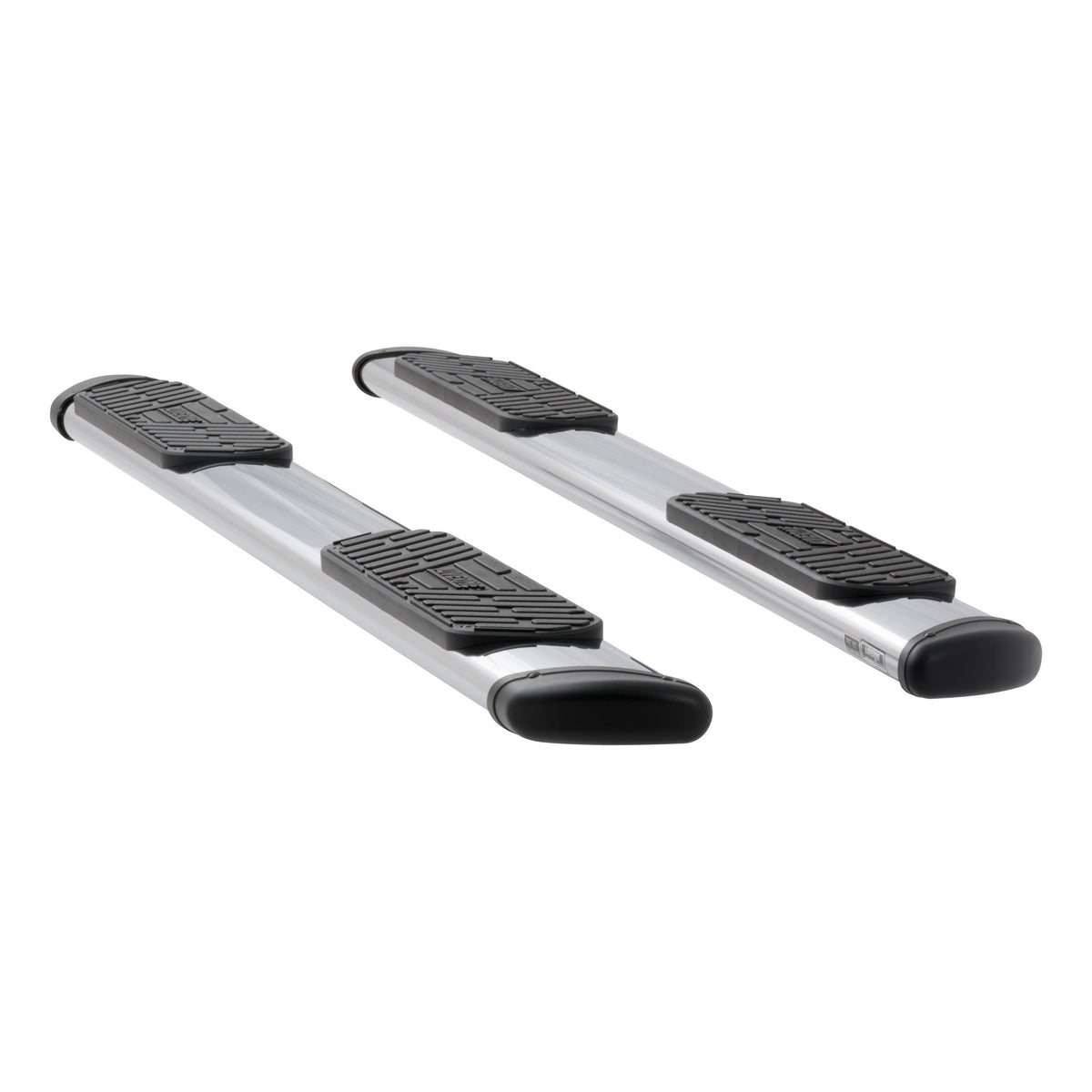 LUVERNE Regal 7 Polished Stainless 93" Oval Side Steps (No Brackets), 2007-2017 Toyota Tundra, 2008-2026 Ford F-250/F-350/F-450 Super Duty, 2015-2026 Ford F-150 & more