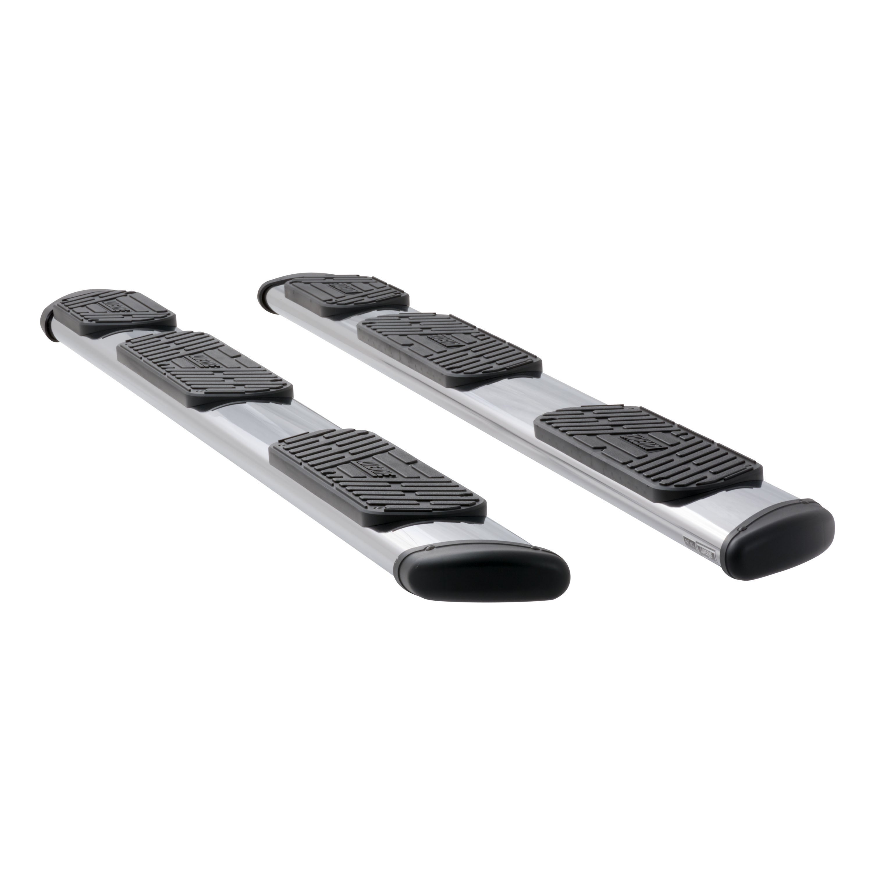 LUVERNE Regal 7 Polished Stainless 102" Oval W2W Steps, 2019-2026 Ram 1500