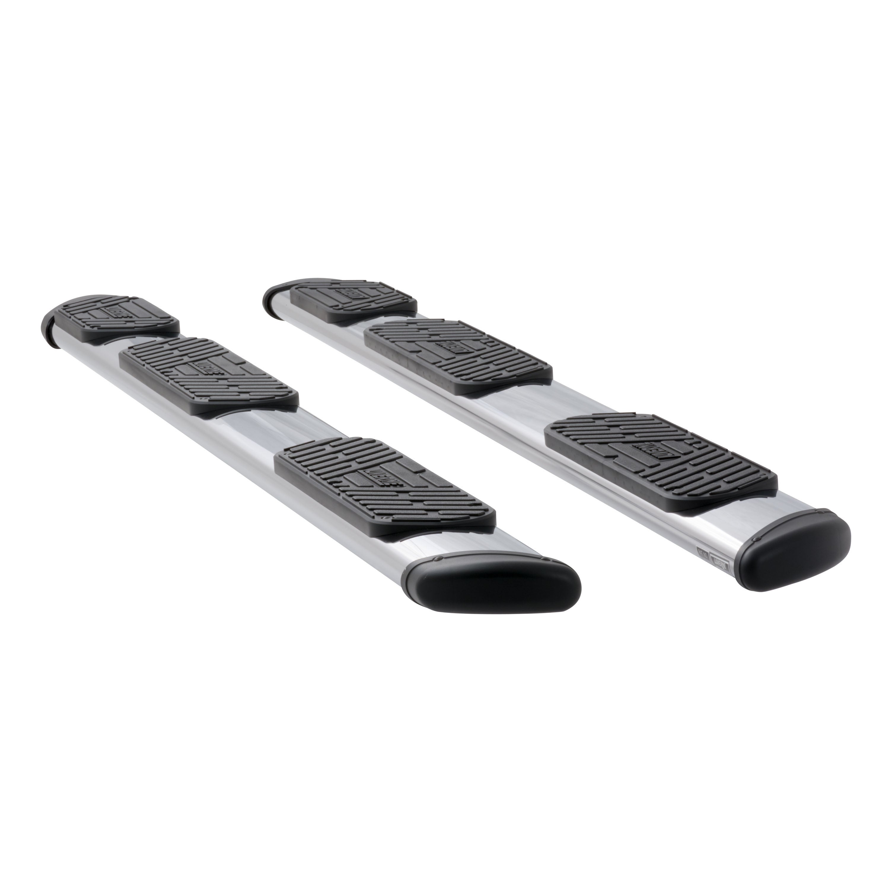 LUVERNE Regal 7 Polished Stainless 102" Oval W2W Steps, 2015-2026 Ford F-150