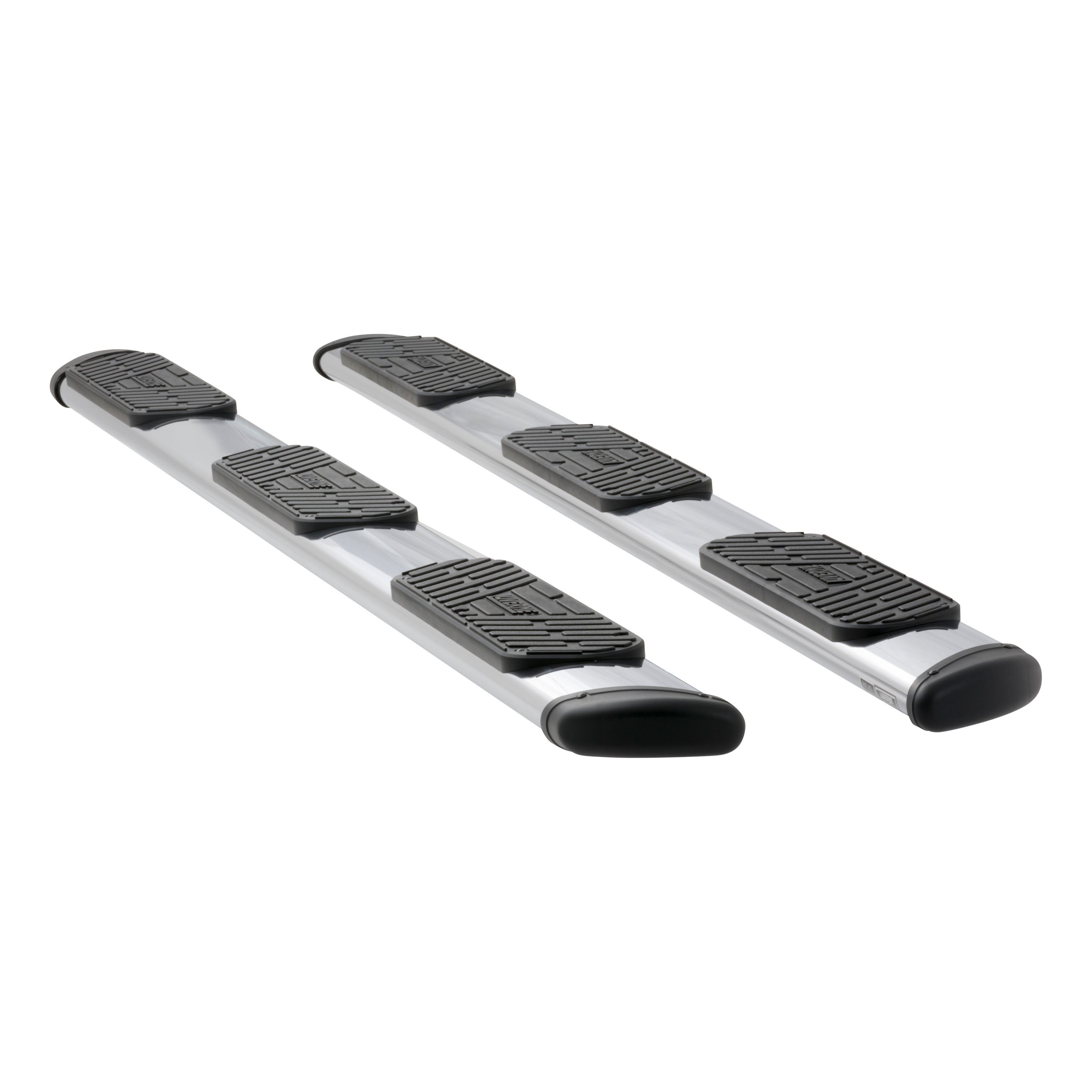 LUVERNE Regal 7 Polished Stainless 125" Oval W2W Steps, 2019 Ram 2500/3500