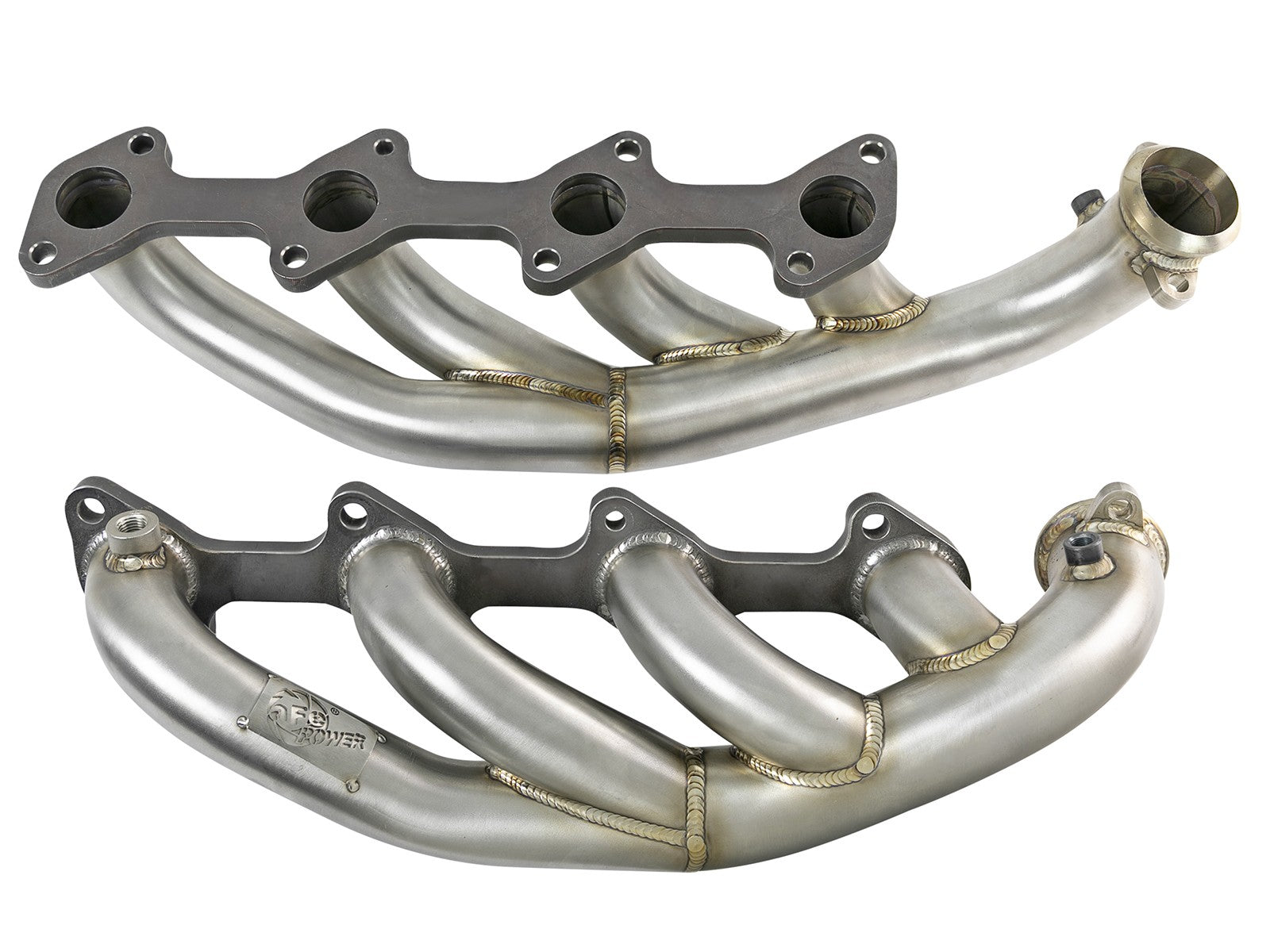 Twisted Steel 1-3/4 Inch to 2 Inch 304 Stainless Headers Ford Diesel Trucks 03-07 V8-6.0L Turbo Diesel