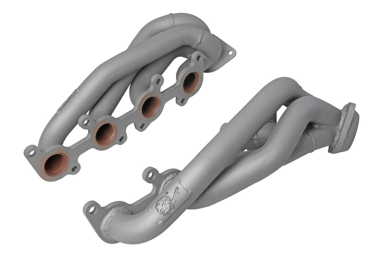 Twisted Steel 1-5/8 Inch to 2-1/2 Inch 304 Stainless Headers w/ Titanium Coat Finish Ford F-150 15-26 V8-5.0L