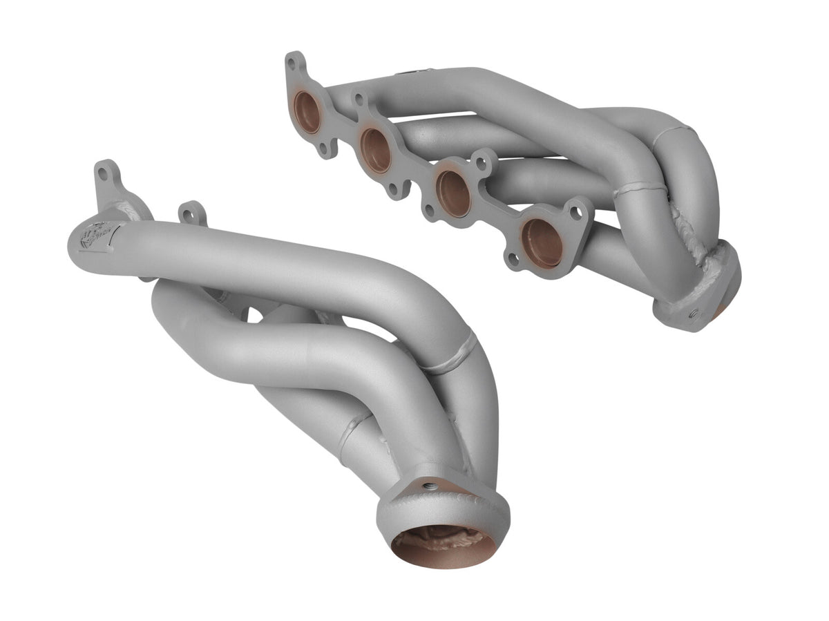 Twisted Steel 1-5/8 Inch to 2-1/2 Inch 304 Stainless Headers w/ Titanium Coat Finish Ford F-150 15-26 V8-5.0L