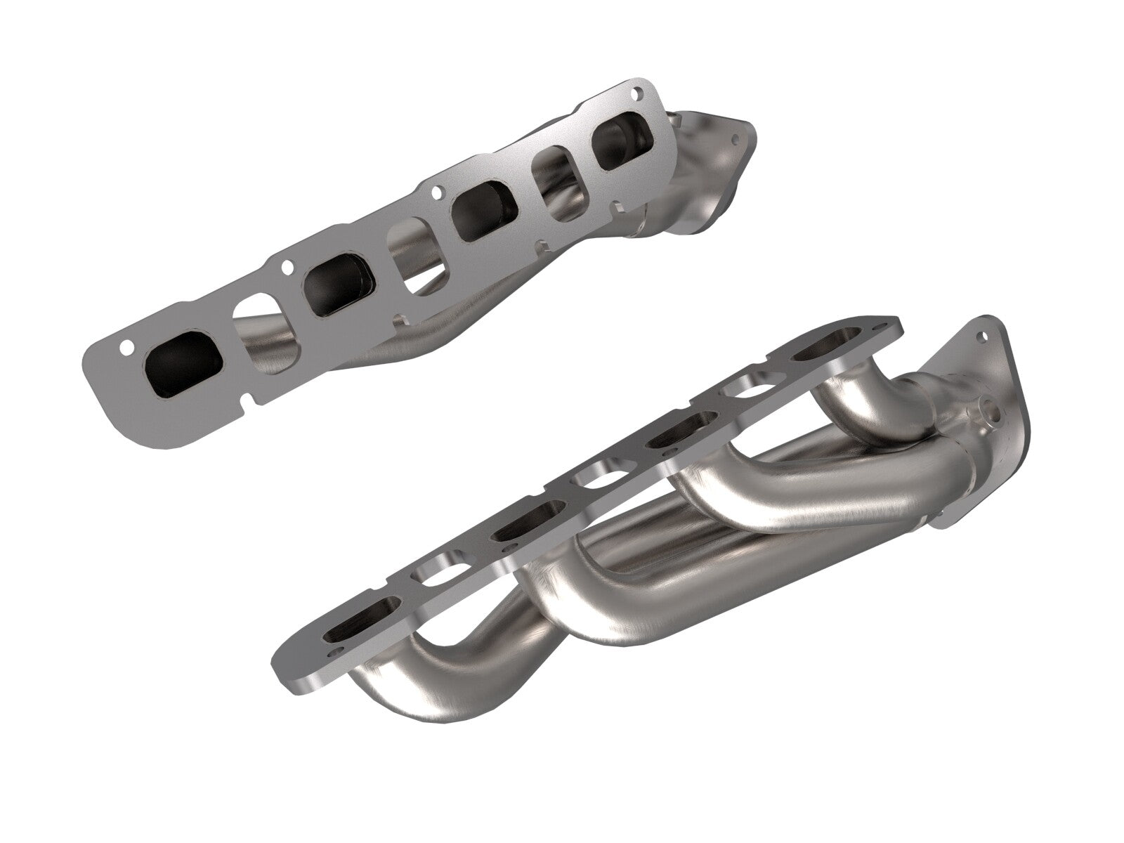 Twisted Steel 1-7/8 Inch to 2-3/4 Inch 304 Stainless Headers Jeep Grand Cherokee Trackhawk (WK2) 18-21/Dodge Durango SRT Hellcat 21-26 V8-6.2L Supercharged