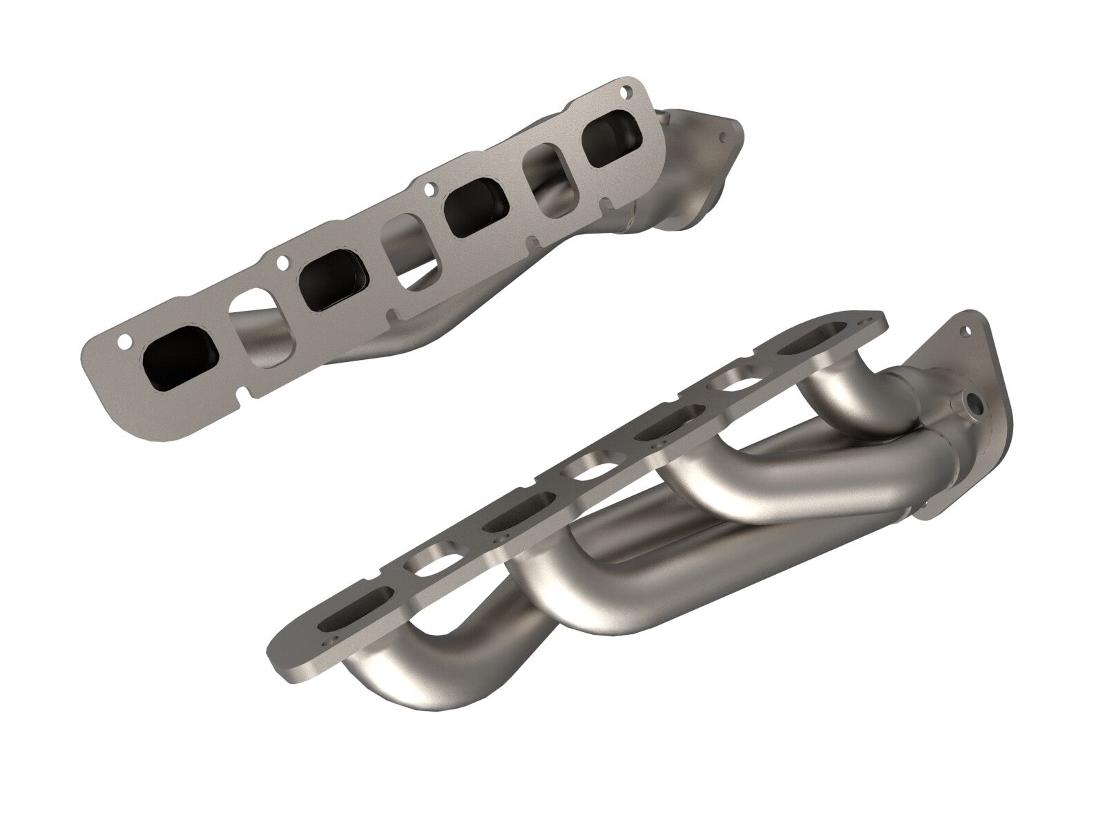 Twisted Steel 1-7/8 Inch to 2-3/4 Inch 304 Stainless Headers Jeep Grand Cherokee Trackhawk (WK2) 18-21/Dodge Durango SRT Hellcat 21-26 V8-6.2L Supercharged