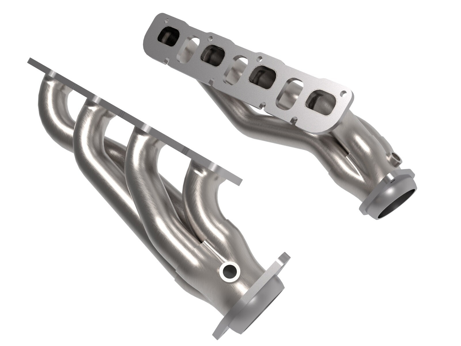 Twisted Steel 1-7/8 Inch to 2-3/4 Inch 304 Stainless Headers Jeep Grand Cherokee Trackhawk (WK2) 18-21/Dodge Durango SRT Hellcat 21-26 V8-6.2L Supercharged