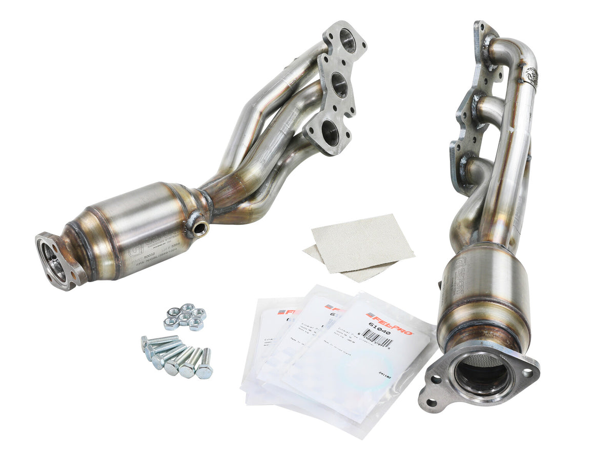 Twisted Steel Header 409 Stainless Steel w/ Cat Toyota Tacoma 05-11 V6-4.0L