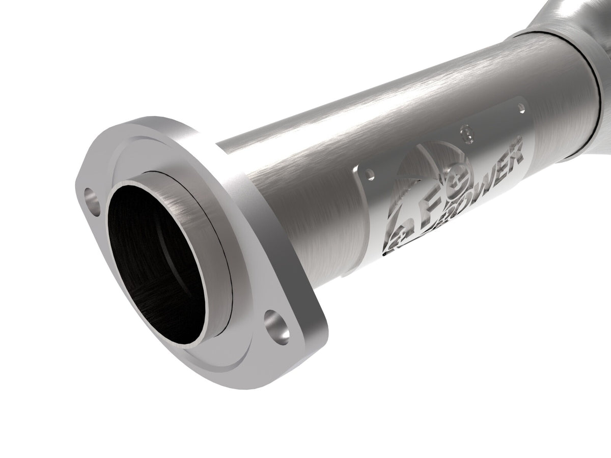 Twisted Steel Y-Pipe 2-1/2 Inch 409 Stainless Steel w/ Cat Toyota Tacoma 16-19 V6-3.5L (2WD)