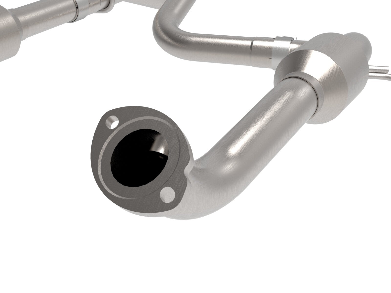 Twisted Steel Y-Pipe 2-1/2 Inch 409 Stainless Steel w/ Cat Toyota Tacoma 16-19 V6-3.5L (2WD)