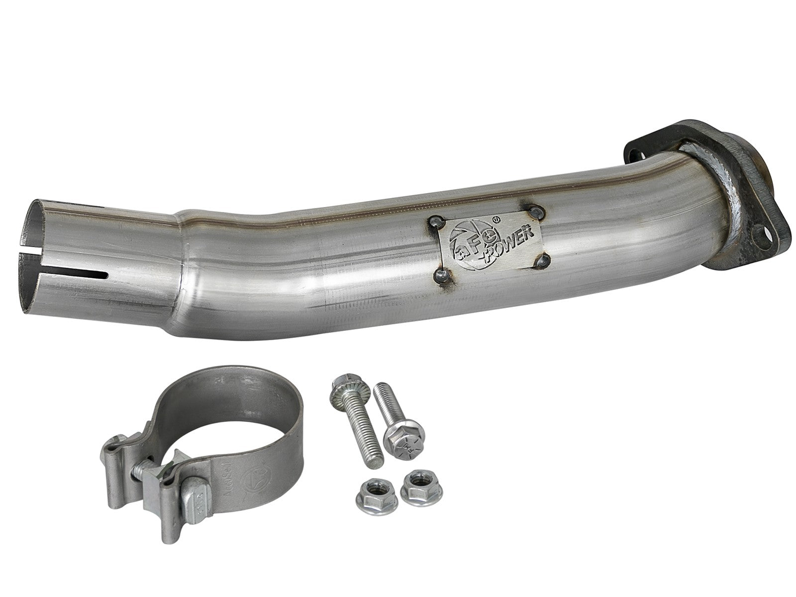 Twisted Steel 2-1/2 Inch 409 Stainless Steel Loop-Delete Downpipe Jeep Wrangler (Jl) 18-26/Gladiator (Jt) 20-26 V6-3.6L