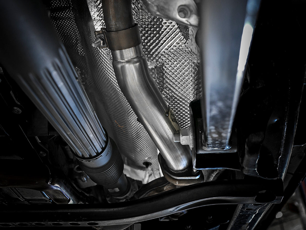 Twisted Steel 2-1/2 Inch 409 Stainless Steel Loop-Delete Downpipe Jeep Wrangler (Jl) 18-26/Gladiator (Jt) 20-26 V6-3.6L