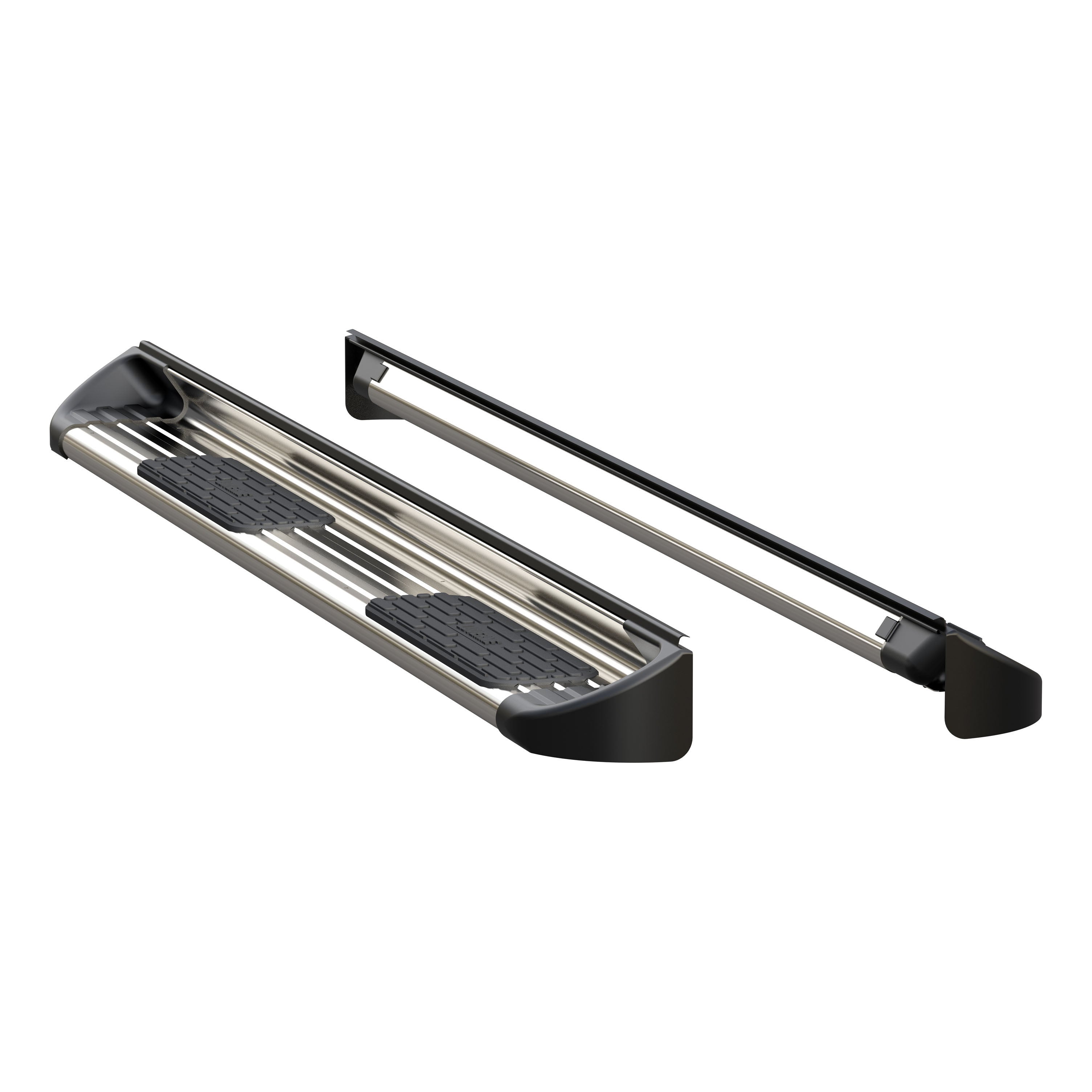 LUVERNE Polished Stainless Steel Side Entry Steps (No Brackets), 2019-2026 Chevy/GMC Silverado/Sierra 1500, 2020-2026 Chevy/GMC Silverado/Sierra 2500HD, 2020-2026 Chevy/GMC Silverado/Sierra 3500HD