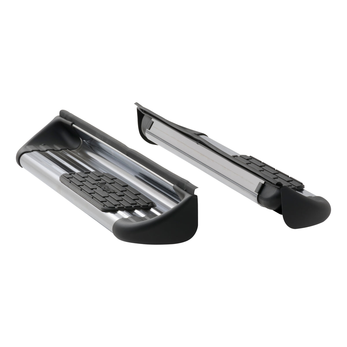 LUVERNE Polished Stainless Steel Side Entry Steps, 2015-2026 Ford F-150, 2017-2026 Ford F-250/F-350/F-450 Super Duty