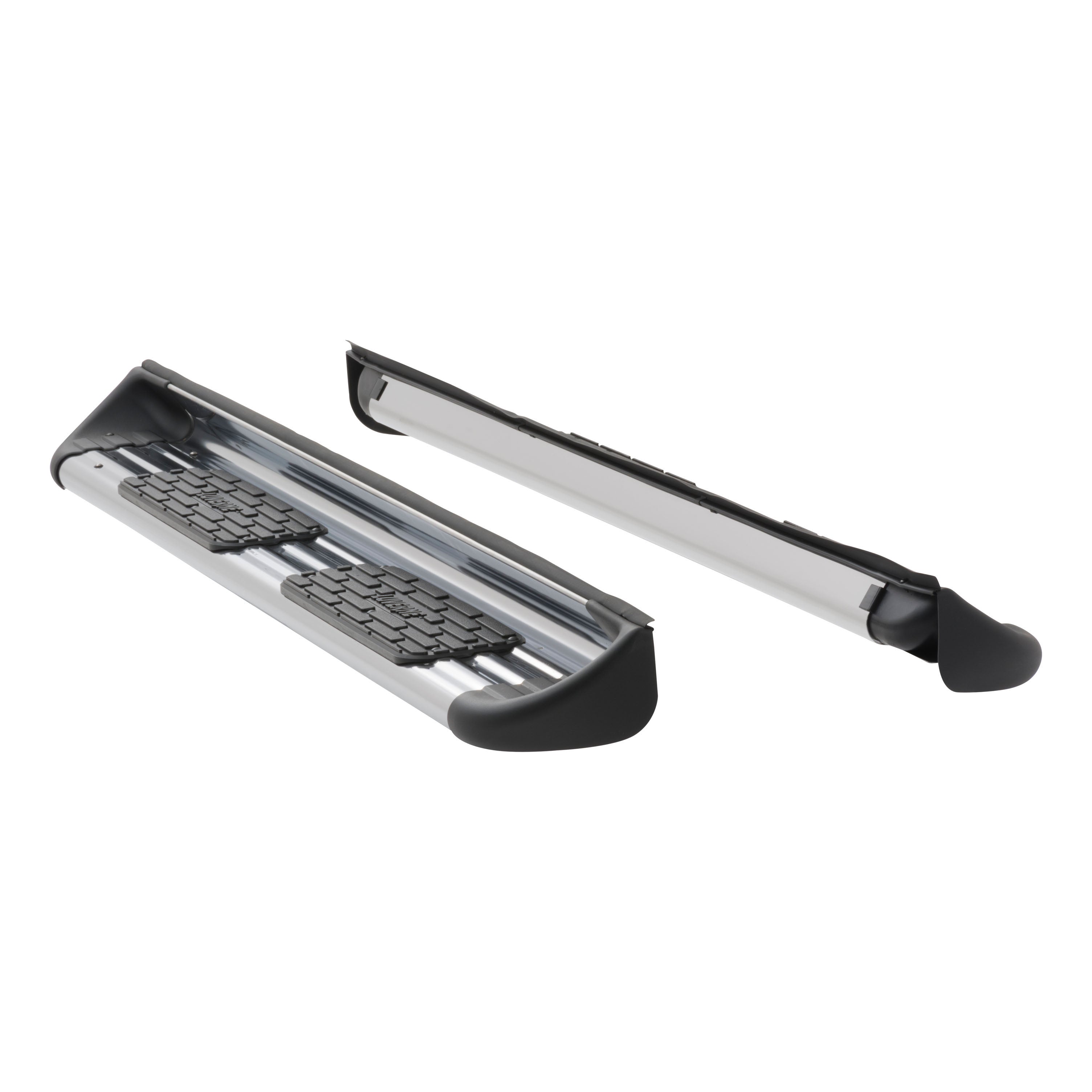 LUVERNE Polished Stainless Steel Side Entry Steps, 2015-2026 Ford F-150, 2017-2026 Ford F-250/F-350/F-450 Super Duty