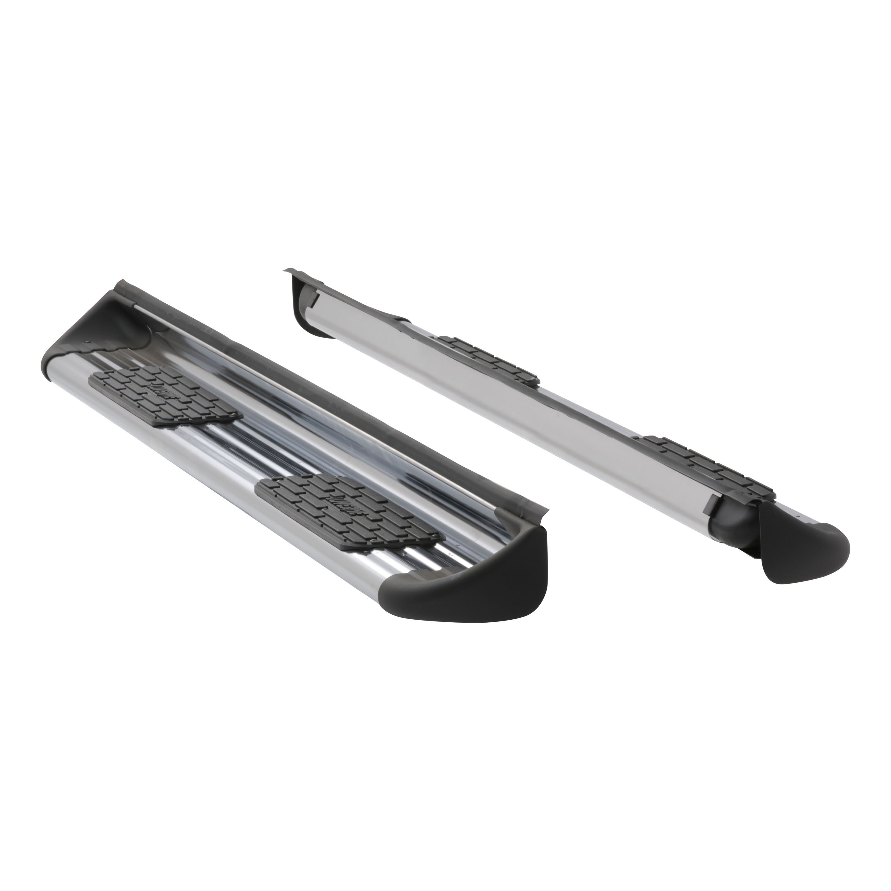 LUVERNE Polished Stainless Steel Side Entry Steps, 2015-2026 Ford F-150, 2017-2026 Ford F-250/F-350/F-450 Super Duty