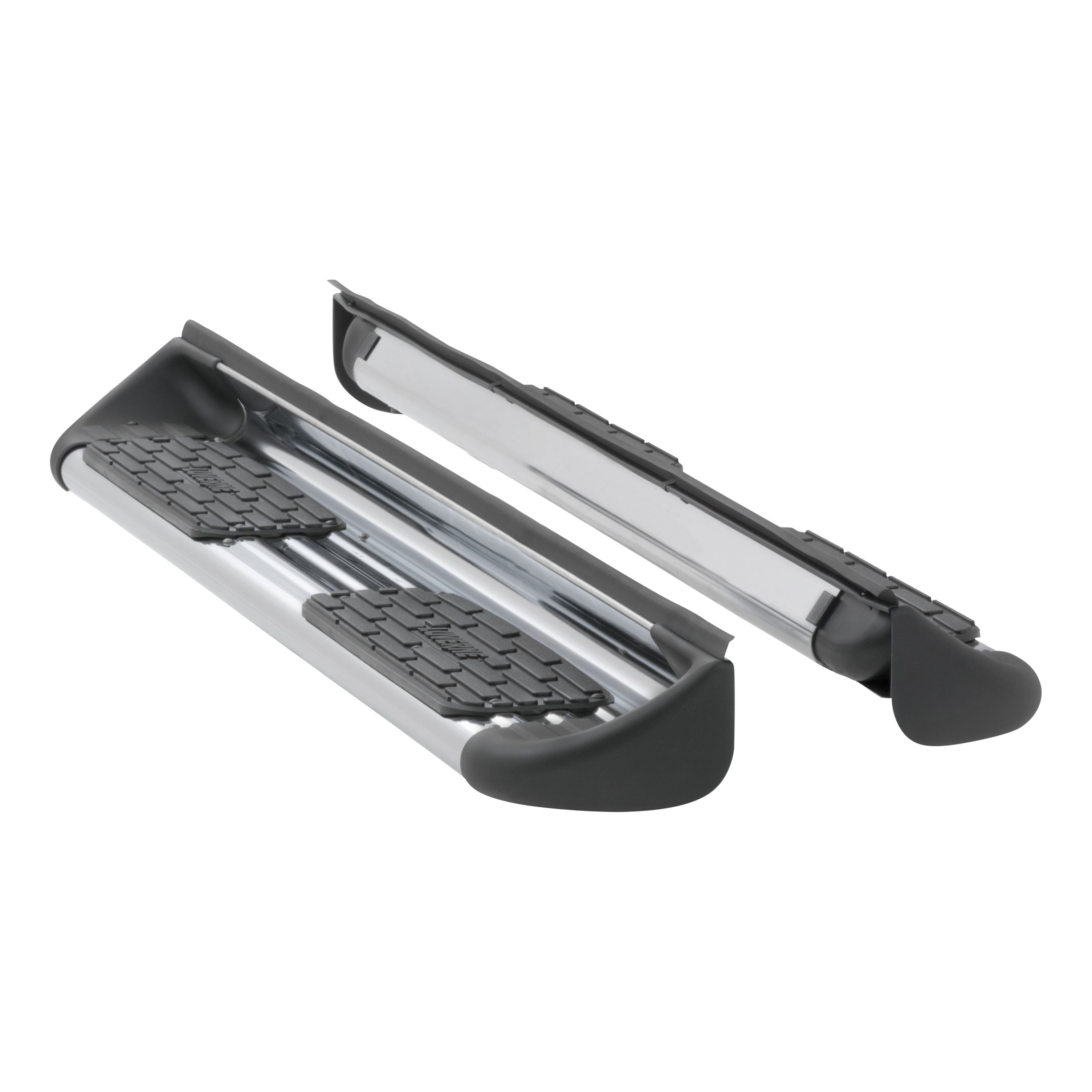 LUVERNE Polished Stainless Steel Side Entry Steps, 1999-2016 Ford F-250/F-350/F-450 Super Duty
