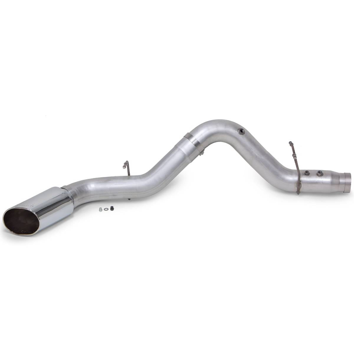 Monster Exhaust System 5-inch Single Exit Chrome Tip 20-22 Chevy/GMC 2500/3500 Duramax 6.6L L5P Banks Power