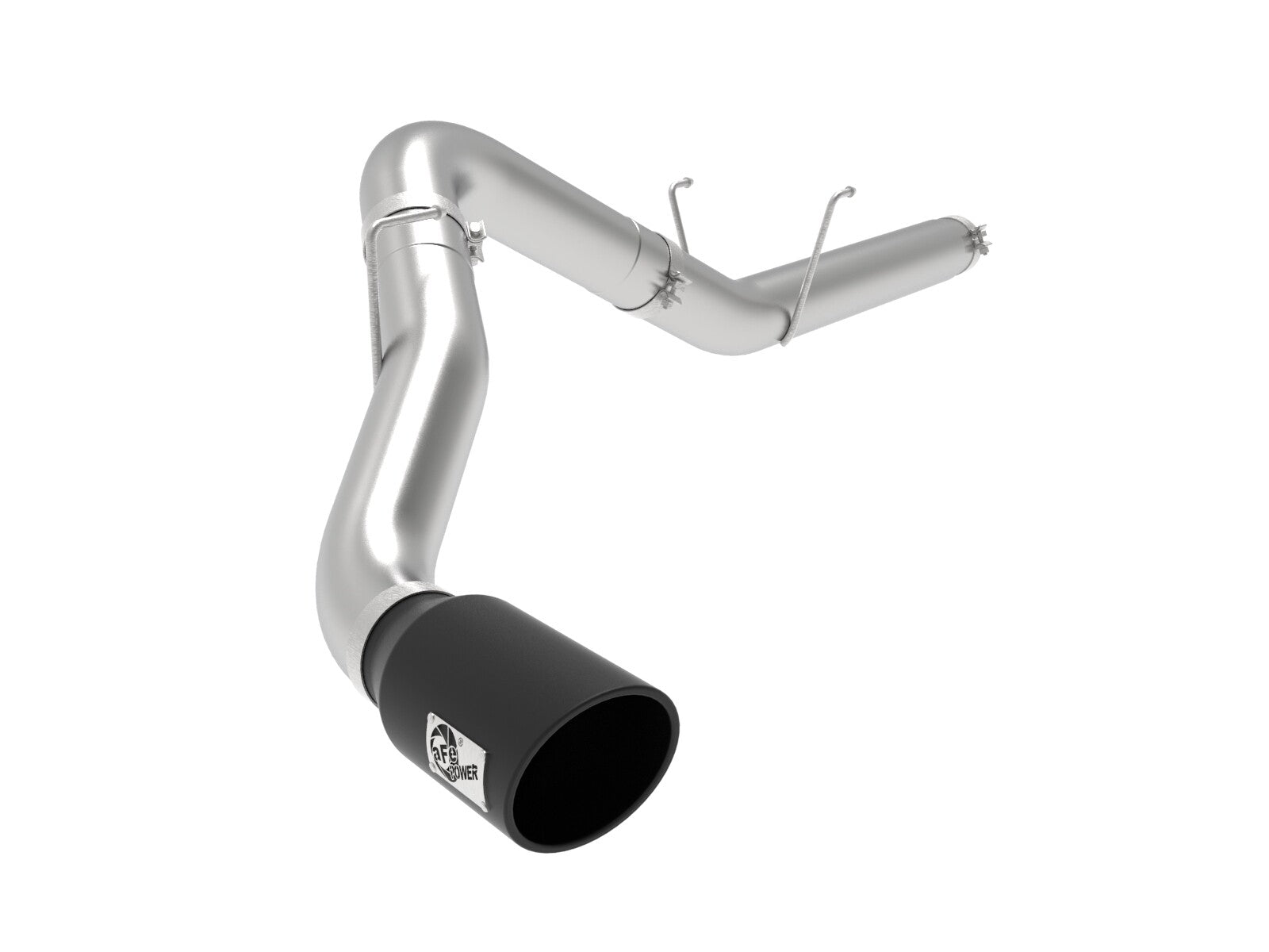 Atlas 5 Inch Aluminized Steel DPF-Back Exhaust System Ram Diesel Trucks 19-26 L6-6.7L Turbo Diesel Crew Cab, Long Bed 8 Foot Box, 169 Inch Wheelbase