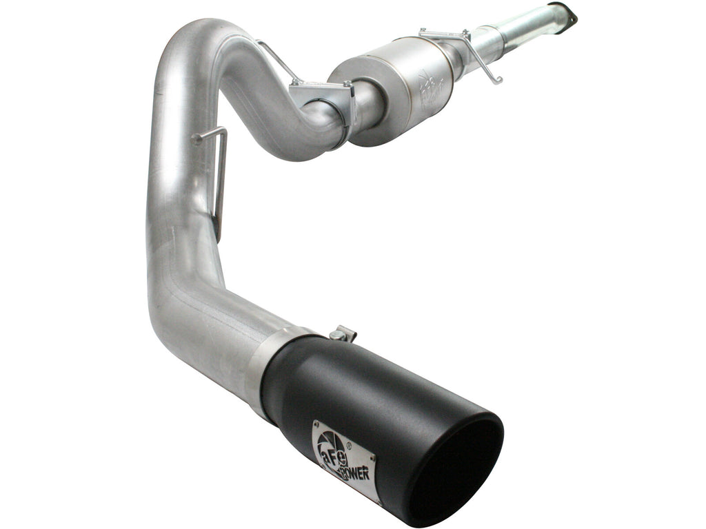 Atlas 4 Inch Aluminized Steel Cat-Back Exhaust System Ford F-150 11-14 V6-3.5L Twin Turbo