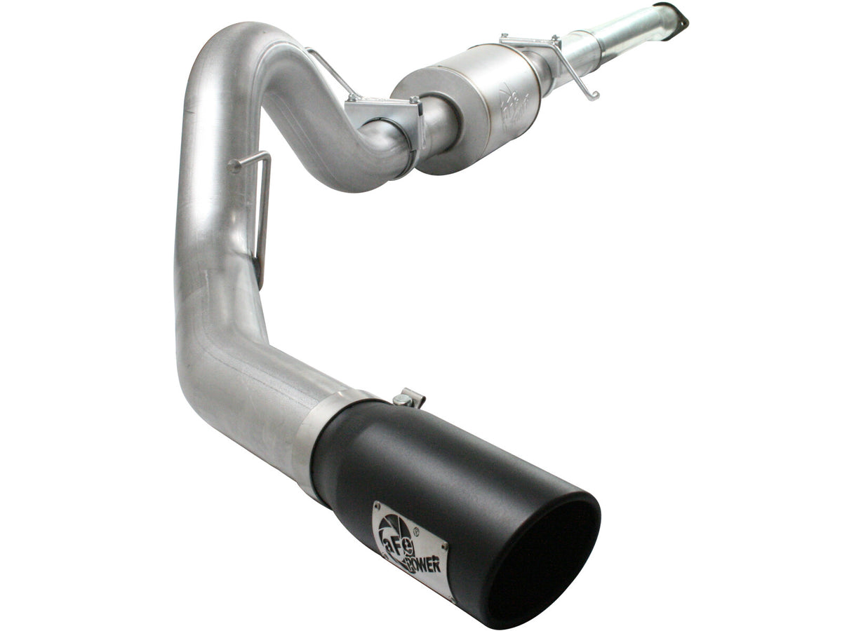 Atlas 4 Inch Aluminized Steel Cat-Back Exhaust System Ford F-150 11-14 V6-3.5L Twin Turbo