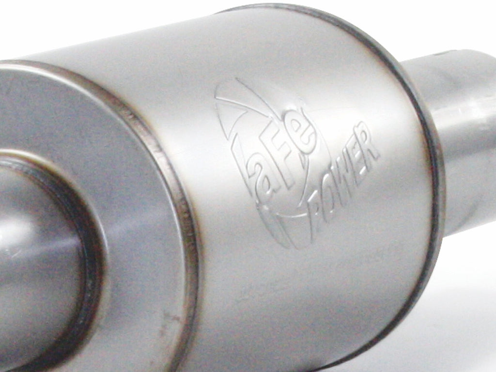 Atlas 4 Inch Aluminized Steel Cat-Back Exhaust System Ford F-150 11-14 V6-3.5L Twin Turbo