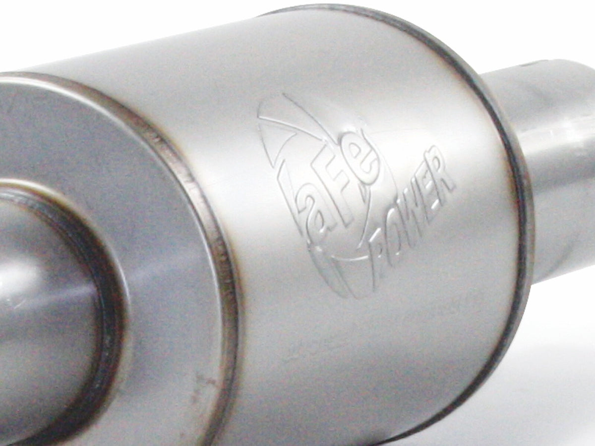 Atlas 4 Inch Aluminized Steel Cat-Back Exhaust System Ford F-150 11-14 V6-3.5L Twin Turbo