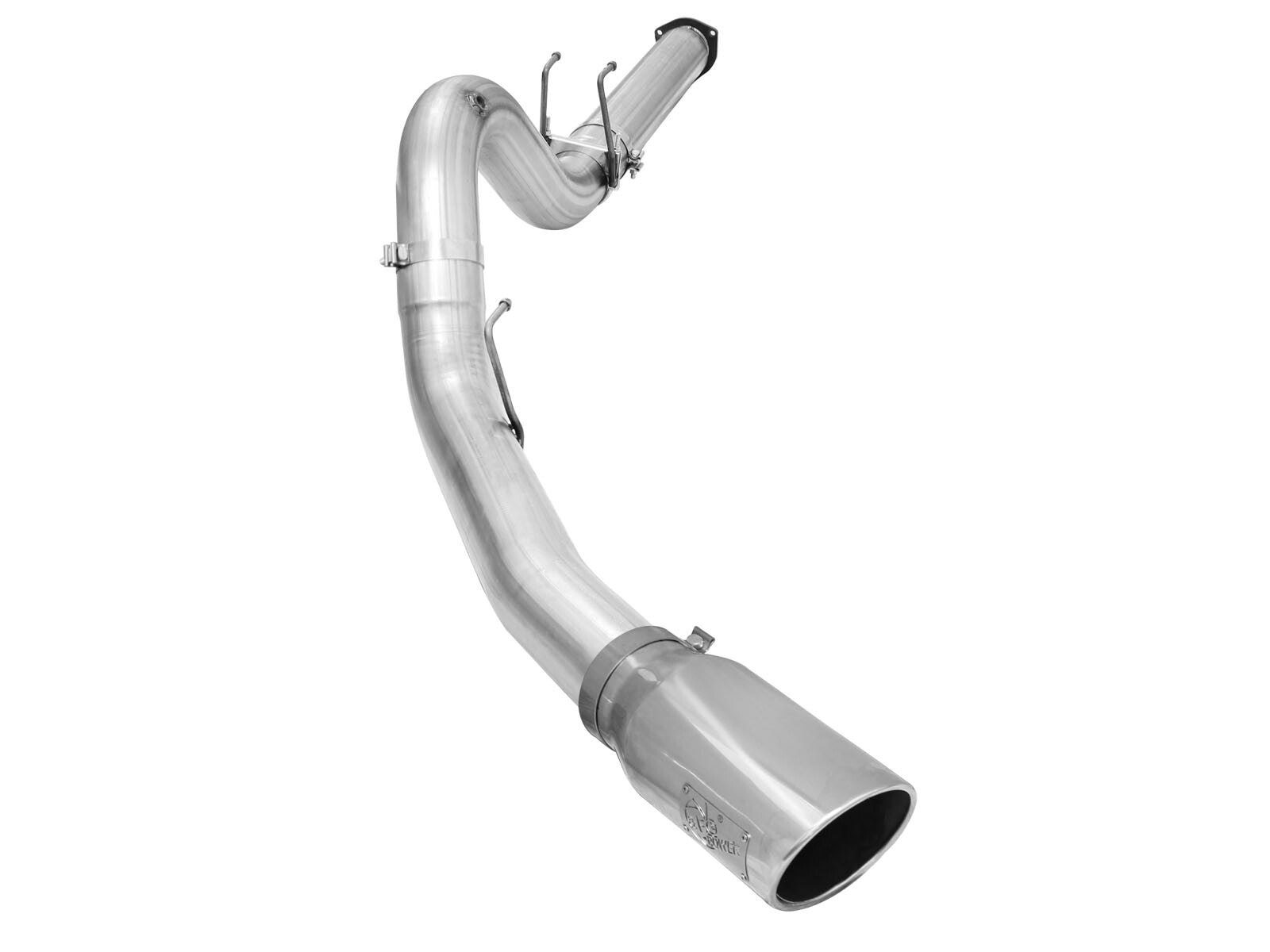 Atlas 5 Inch Aluminized Steel Dpf-Back Exhaust System Ford Diesel Trucks 15-16 V8-6.7L Turbo Diesel