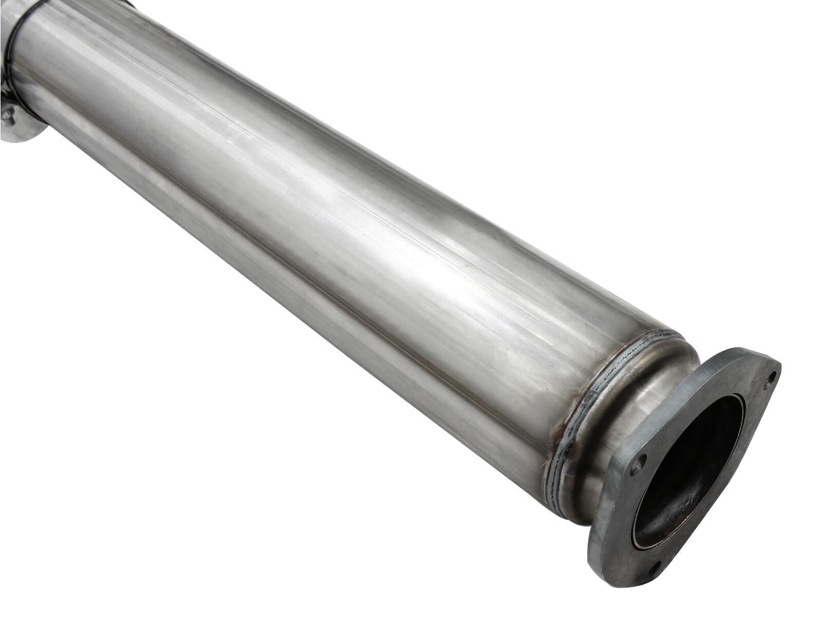 Atlas 5 Inch Aluminized Steel Dpf-Back Exhaust System Ford Diesel Trucks 15-16 V8-6.7L Turbo Diesel