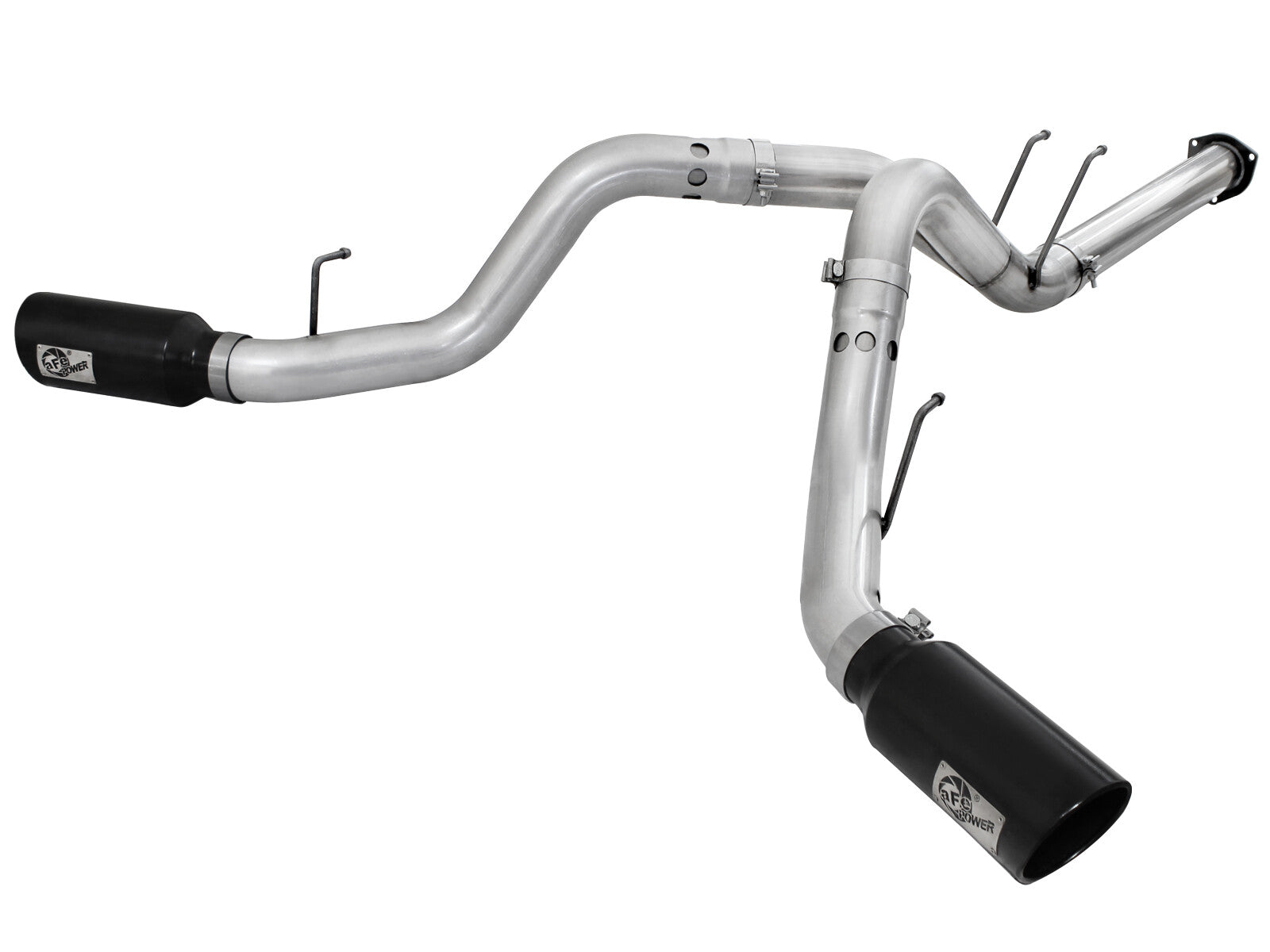 Atlas 4 Inch Aluminized Steel Dpf-Back Exhaust System Ford Diesel Trucks 11-14 V8-6.7L Turbo Diesel