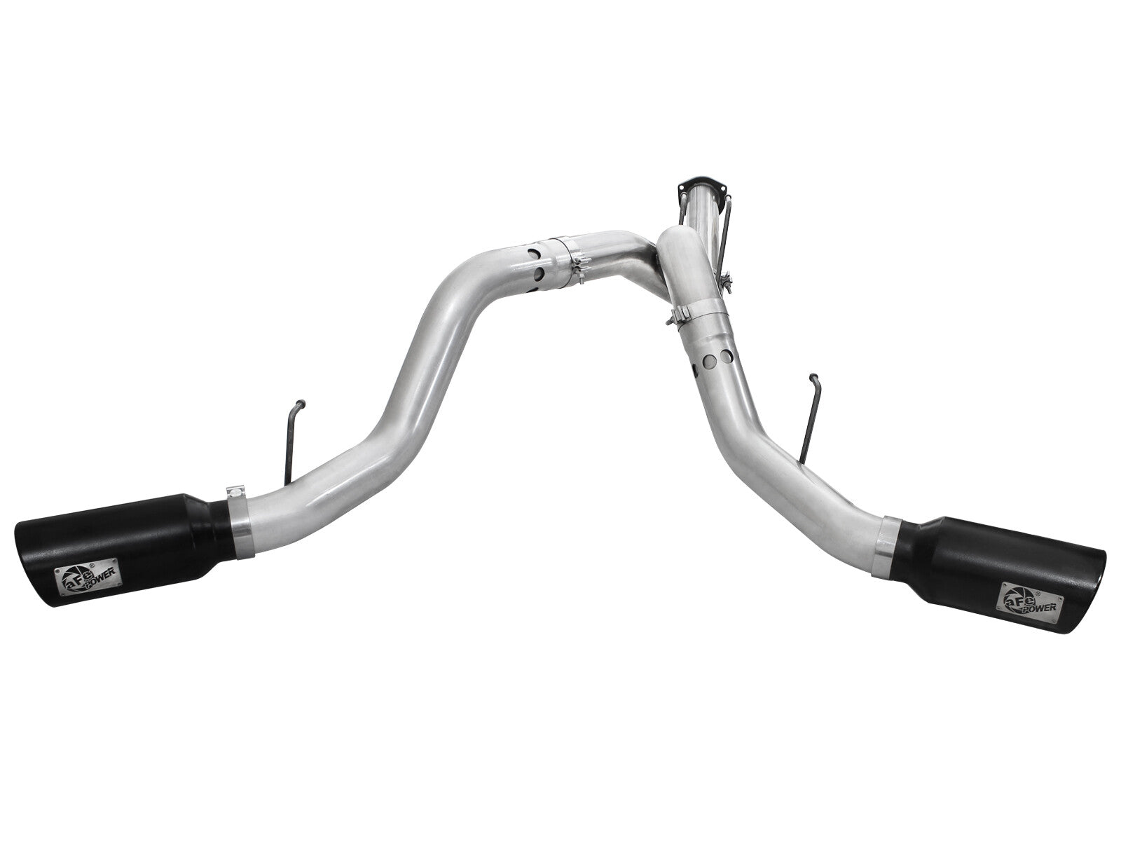 Atlas 4 Inch Aluminized Steel Dpf-Back Exhaust System Ford Diesel Trucks 11-14 V8-6.7L Turbo Diesel
