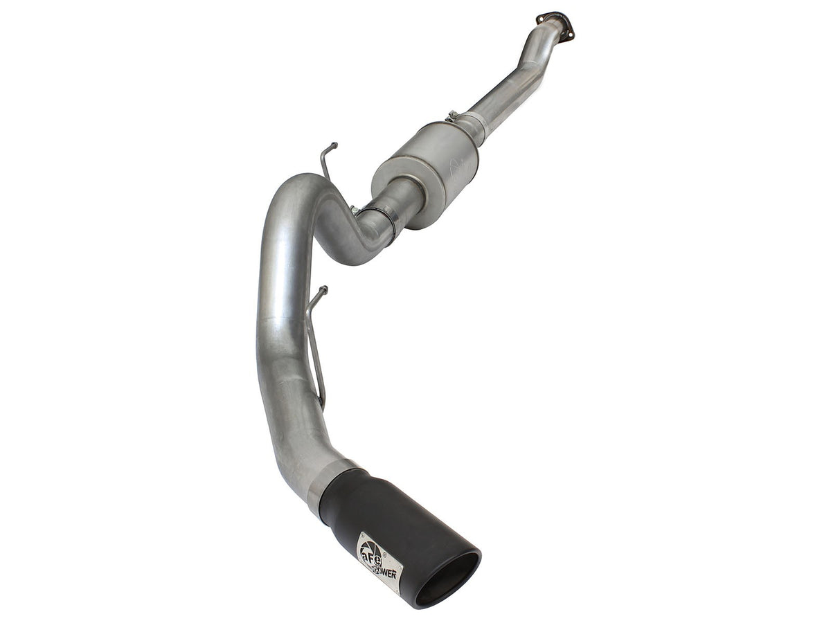Atlas 4 Inch Aluminized Steel Cat-Back Exhaust System w/ Muffler Ford F-150 15-20 V6-2.7L/3.5L Twin Turbo