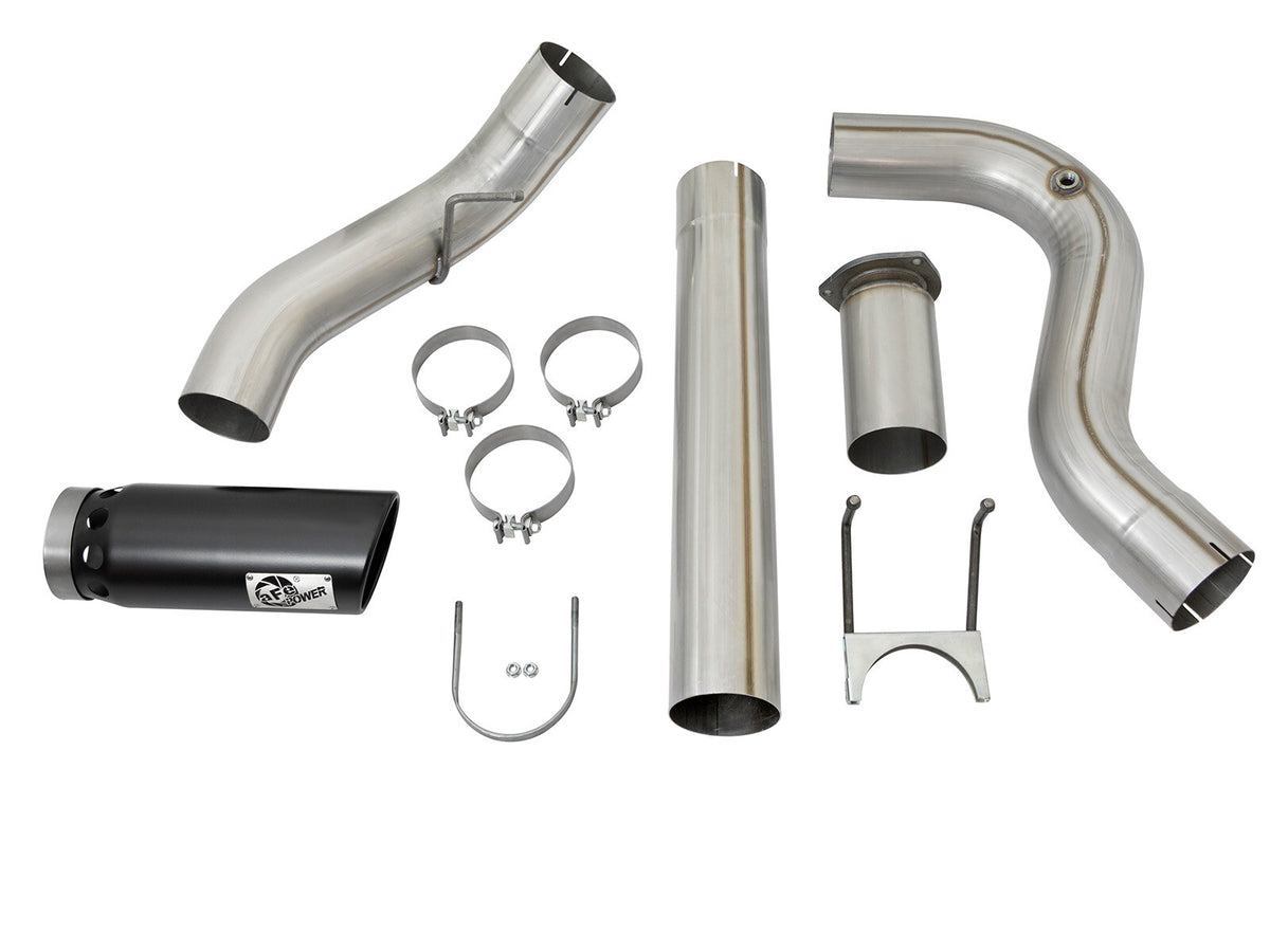 Atlas 5 Inch Aluminized Steel Dpf-Back Exhaust System Ford Diesel Trucks 17-26 V8-6.7L Turbo Diesel