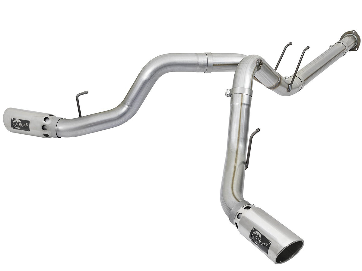 Atlas 4 Inch Aluminized Steel Dpf-Back Exhaust System Ford Diesel Trucks 17-26 V8-6.7L Turbo Diesel