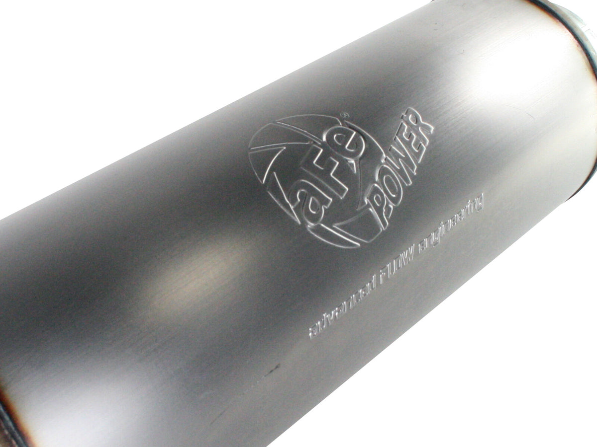 Large Bore-HD 4 Inch 409 Stainless Steel Cat-Back Exhaust System w/o Tip Ford Diesel Trucks 03-07 V8-6.0L Turbo Diesel