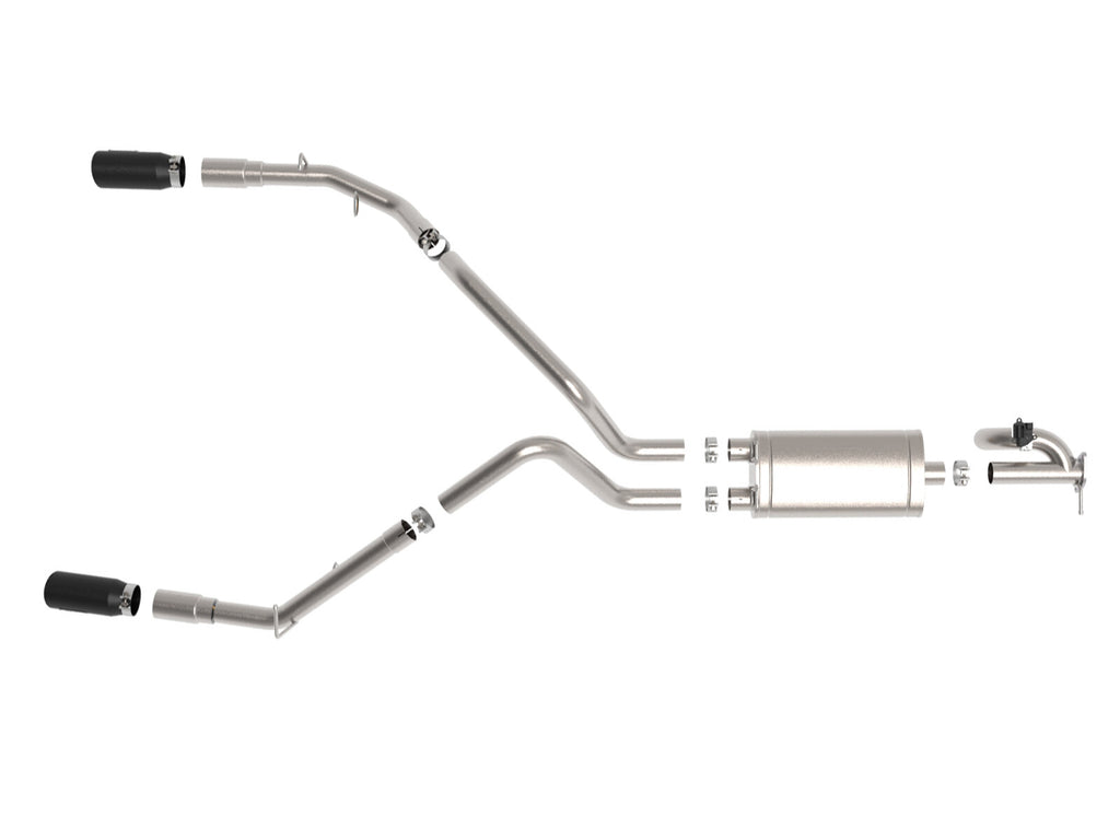Gemini Xv 3 Inch 304 Stainless Steel Cat-Back Exhaust System w/ Cut-Out Ram 1500 19-22 V8-5.7L Hemi
