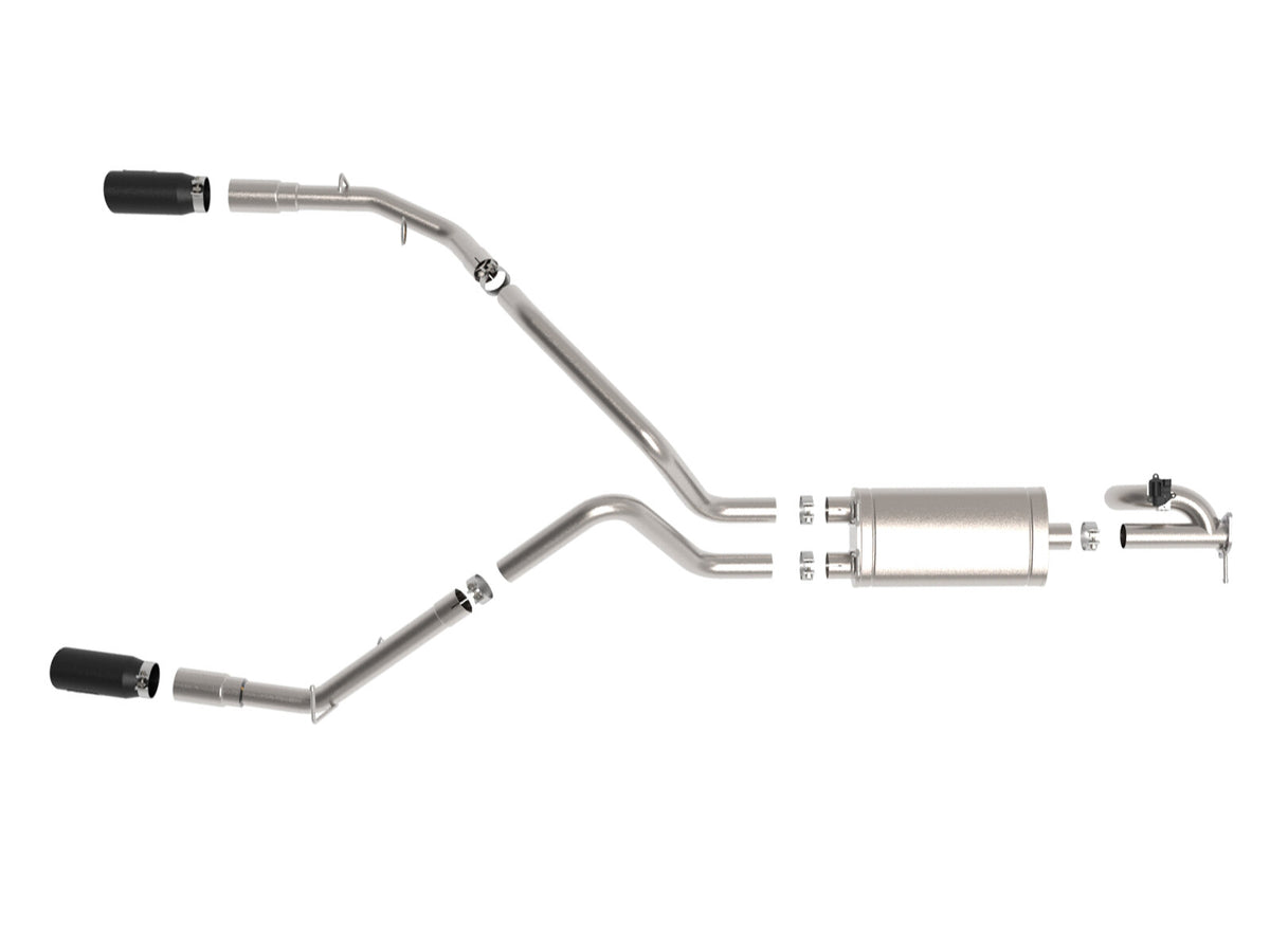 Gemini Xv 3 Inch 304 Stainless Steel Cat-Back Exhaust System w/ Cut-Out Ram 1500 19-22 V8-5.7L Hemi