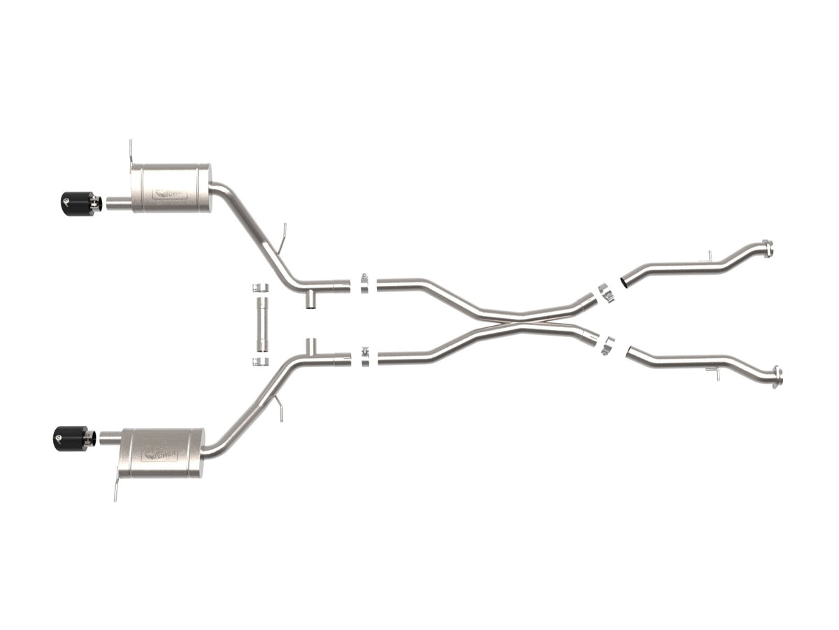 Mach Force-Xp 304 Stainless Steel Cat-Back Exhaust System Dodge Durango 11-26 V6-3.6L/V8-5.7L