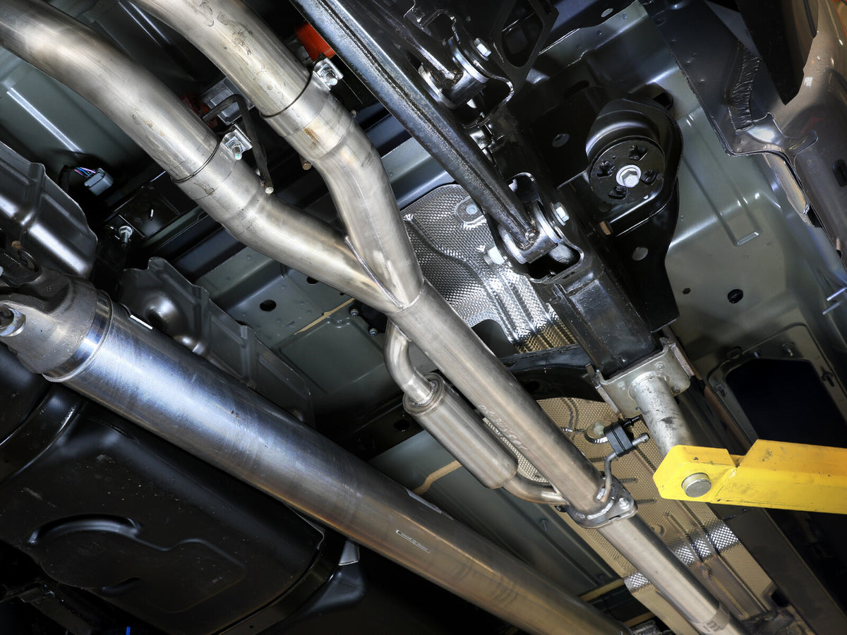 Vulcan Series 3 Inch 304 Stainless Steel Cat-Back Exhaust System Ram 1500 25-26 L6-3.0L Twin Turbo