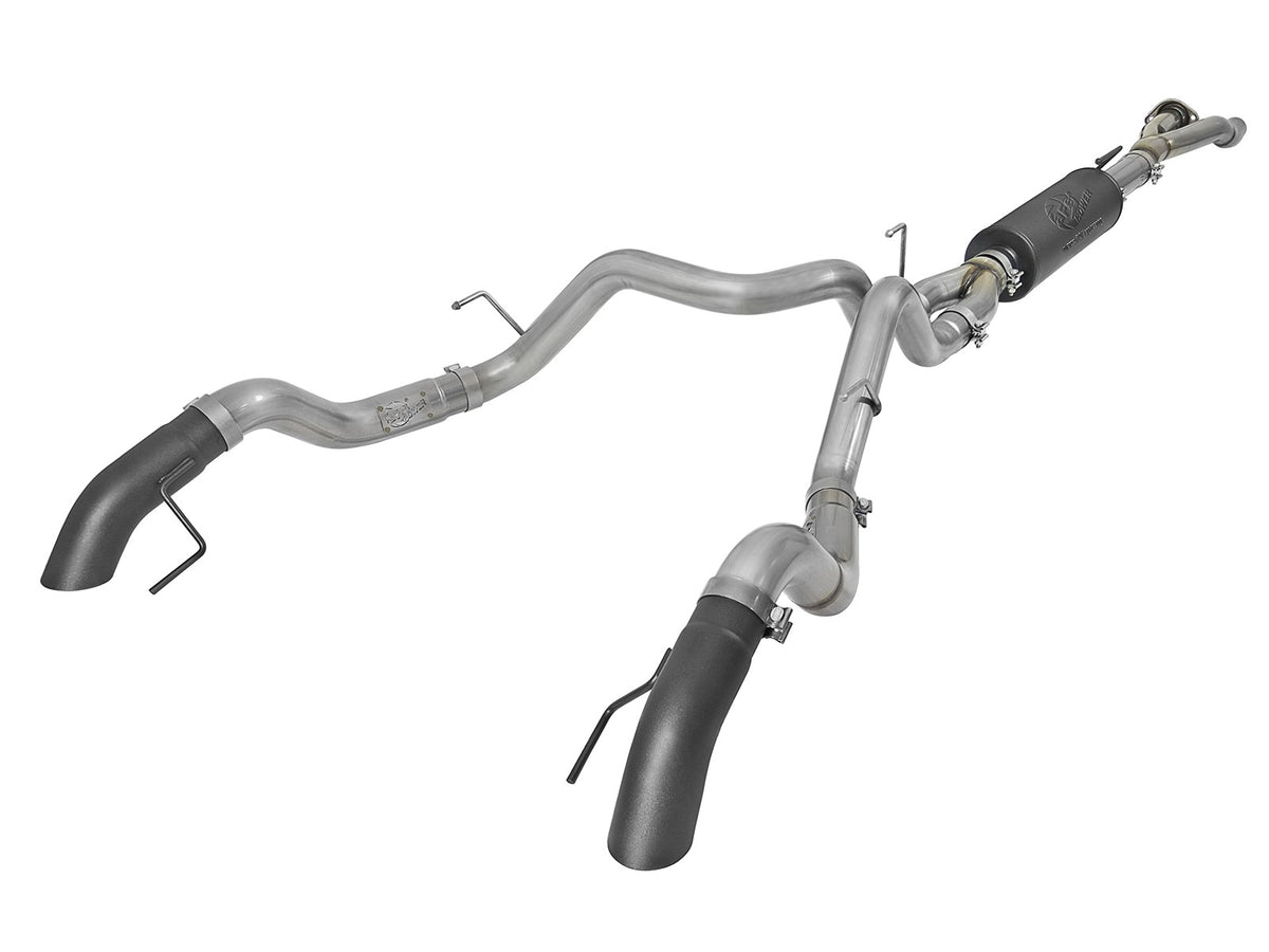 Mach Force-Xp 3 Inch 304 Stainless Cat-Back Hi-Tuck Exhaust System Ford F-150 Raptor 17-20/F-150 Limited 19-20 V6-3.5L Twin Turbo