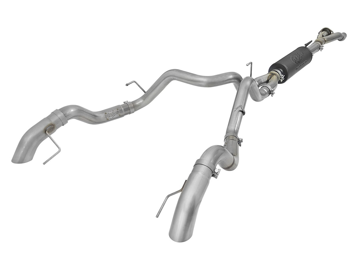 Mach Force-Xp 3 Inch 304 Stainless Cat-Back Hi-Tuck Exhaust System Ford F-150 Raptor 17-20/F-150 Limited 19-20 V6-3.5L Twin Turbo