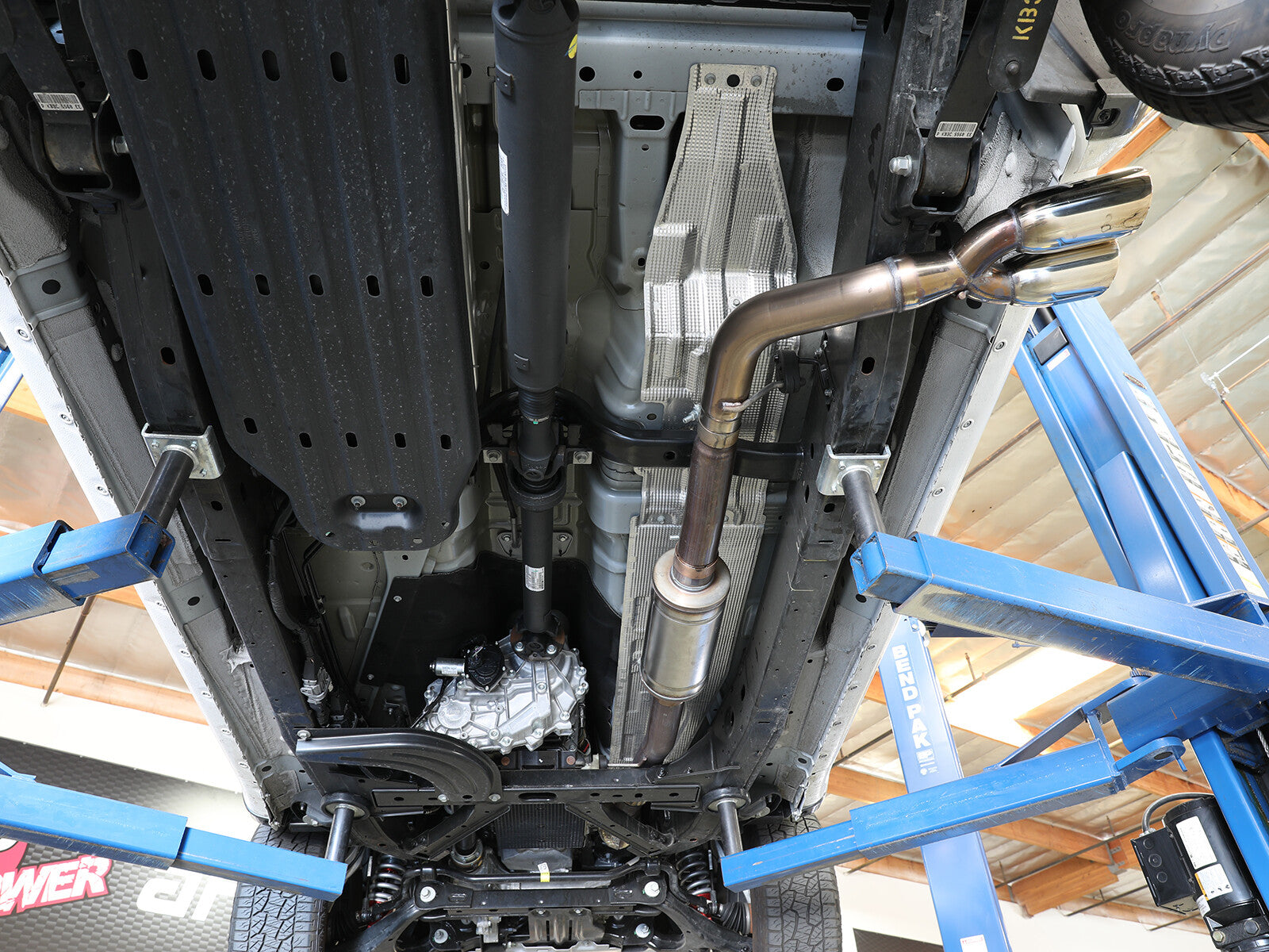 Rebel Series 3 Inch 304 Stainless Steel Cat-Back Exhaust System w/ Straight Cut Tips Ford Ranger 19-23 L4-2.3L Turbo
