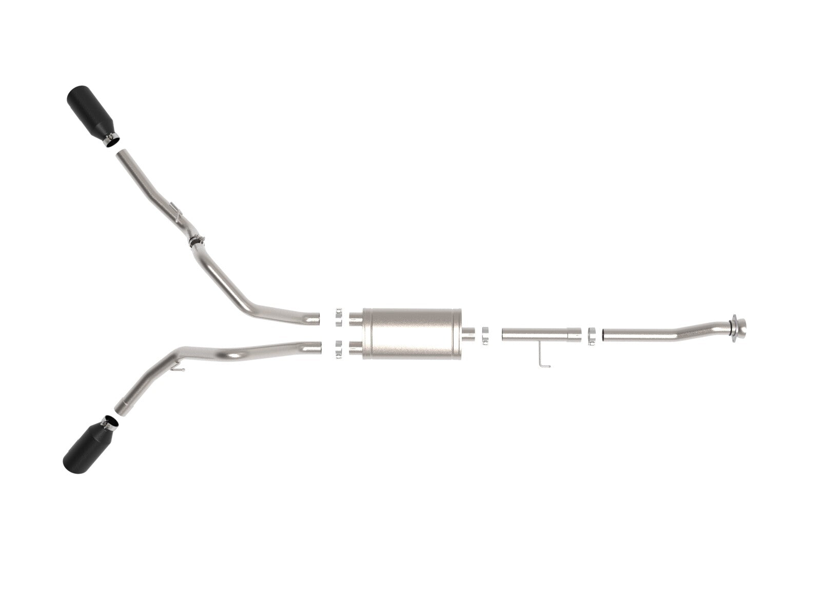 Vulcan Series 3 Inch 304 Stainless Steel Cat-Back Exhaust System w/ Dual Rear-Side Exit Ford F-150 21-26 V6-2.7L Twin Turbo/3.5L Twin Turbo/V8-5.0L