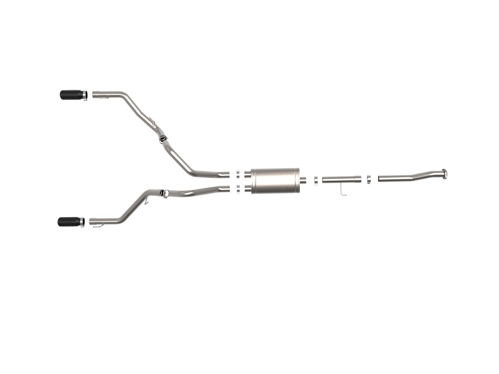 Vulcan Series 3 Inch 304 Stainless Steel Cat-Back Exhaust System Ford F-150 15-20 V8-5.0L