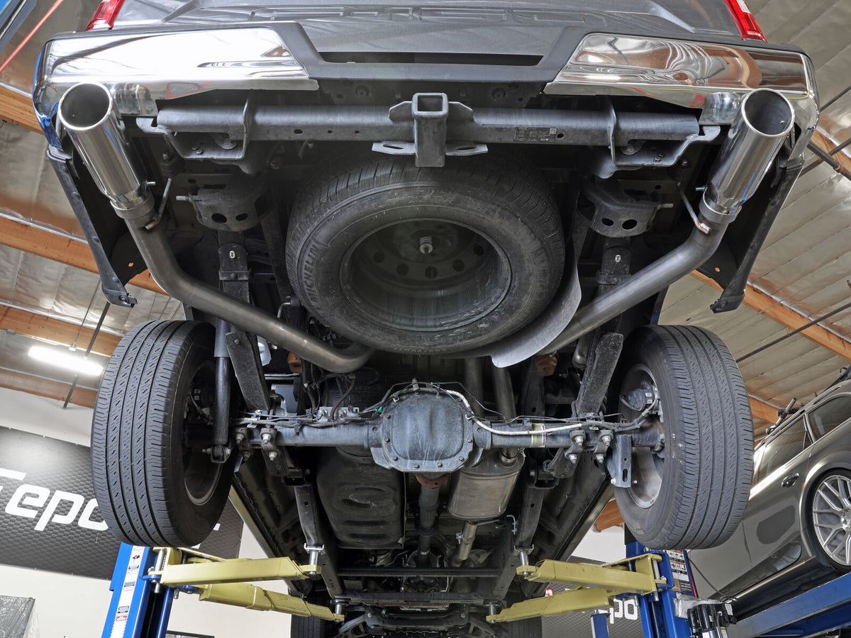 Vulcan Series 3 Inch 304 Stainless Steel Cat-Back Exhaust System Ford F-150 15-20 V8-5.0L