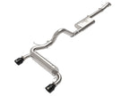 Vulcan Series 3 Inch to 2-1/2 Inch Stainless Steel Cat-Back Exhaust System Ford Bronco 21-26 L4-2.3L Turbo/V6-2.7L Twin Turbo